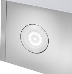 Каминная вытяжка Maunfeld MERSEY 60 Inox Glass white