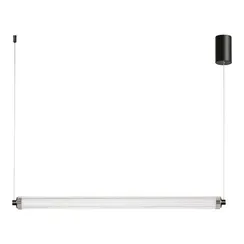 SL6224.413.01 Светильник подвесной ST-Luce Черный/Прозрачный LED 1*30W 4000K BAMBOO