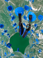 Бизнес-набор: Бамперболы, диаметр 1.2 м, ТПУ (8 шт), насос (1 шт)