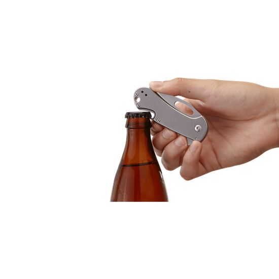 Складной нож CRKT 4630 Bev-Edge c клинком из стали 8Cr13MoV, рукоять Stainless Steel