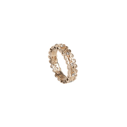 "Вхатанга" кольцо в золотом покрытии из коллекции "Relax" от Jenavi