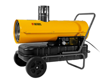 Дизельная тепловая пушка NHG-20i, 20 кВт, 600 м3/ч, непрямой нагрев, цифровой термостат Denzel