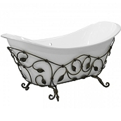 Кованая подставка для ванны Эстет "Скарлетт", ФР-00001487 Патина