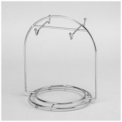 ЧАЙНЫЙ НАБОР LEFARD "NOVEL" НА МЕТАЛЛ. ПОДСТАВКЕ НА 4 ПЕР. 8 ПР. 220 МЛ (КОР=6НАБ.)