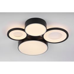 Светильник потолочный светодиодный Rivoli Aliona 6161-701 LED 87 Вт 3000 - 6000 К с пультом