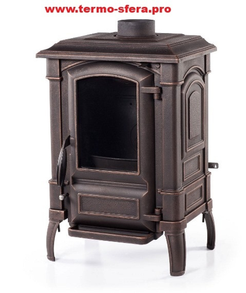 Печь-камин Fireway Bruno патина