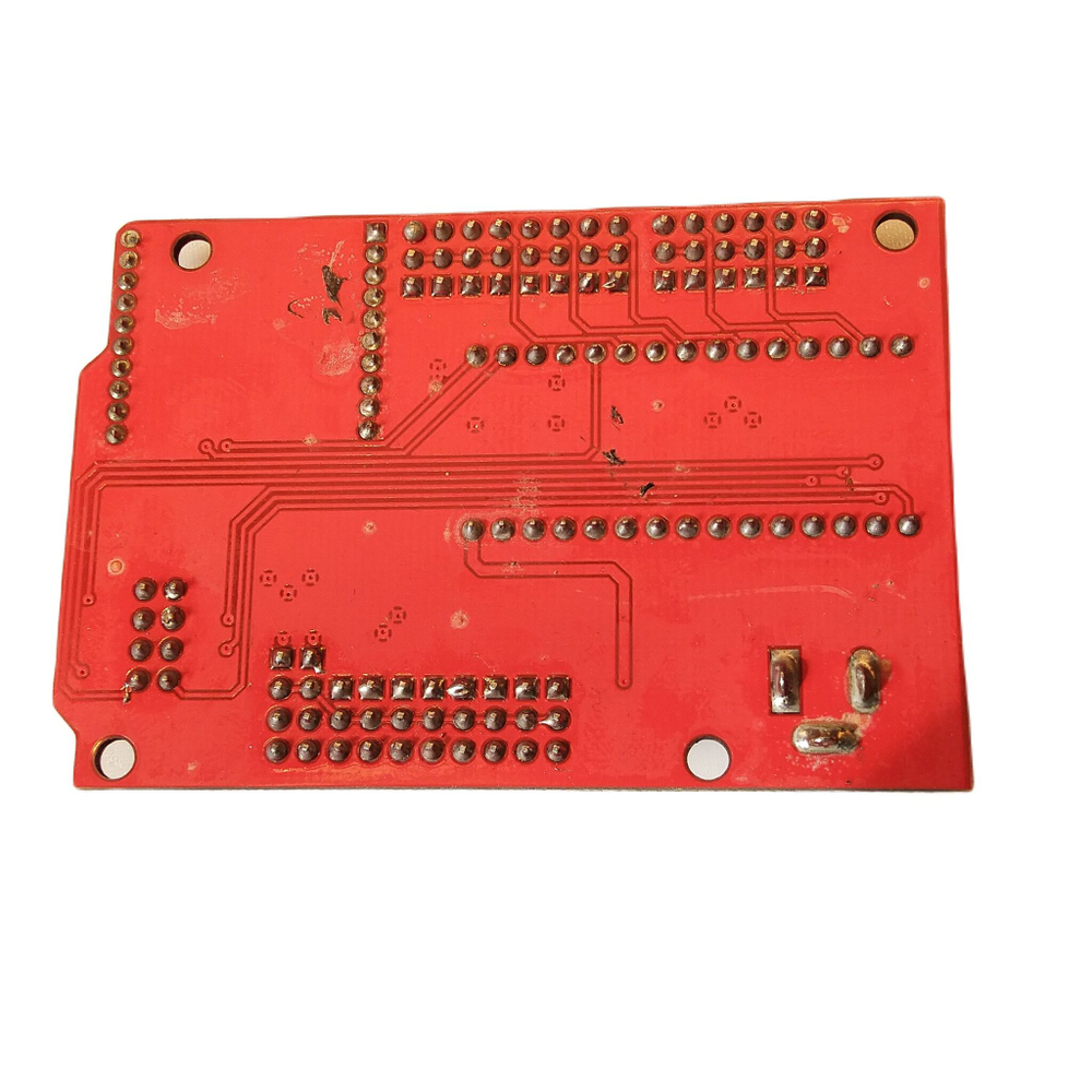 Плата Arduino NANO с шилдом под клеммы IO Shield (клеммы припаяны)