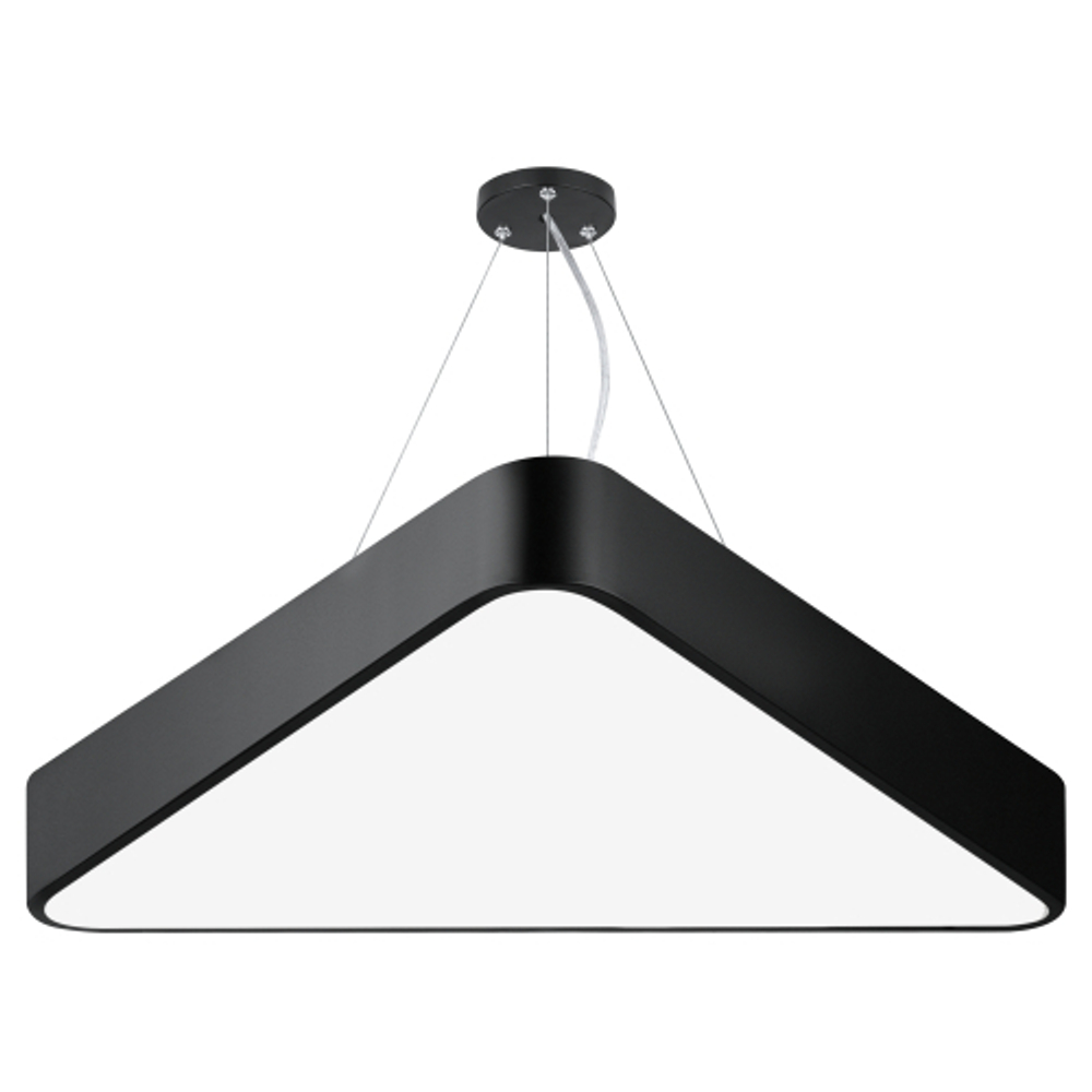 Светильник LED ЭРА Geometria SPO-151-B-40K-030 Delta 30Вт 4000К 3000Лм IP40 черный подвесной драйвер внутри