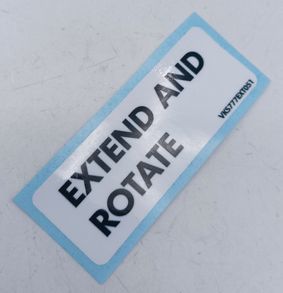 Плакард VKS777EXT051