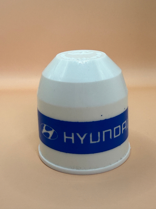 Защитный колпак на шар фаркопа Hyundai (БЕЛЫЙ) пластик
