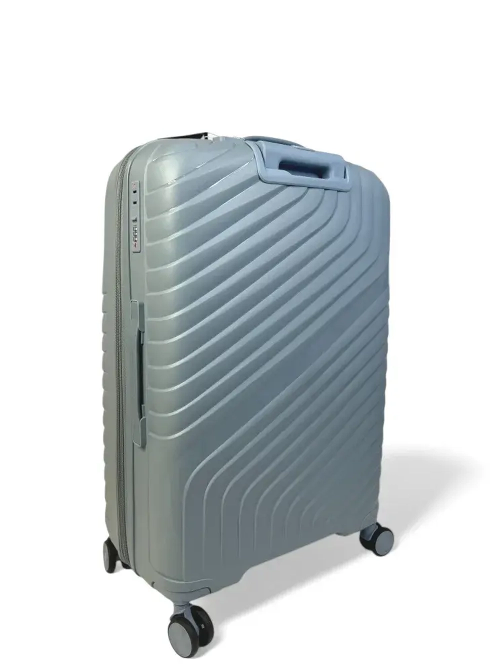 Большой чемодан Impreza PP 713, Светло-серый, XL