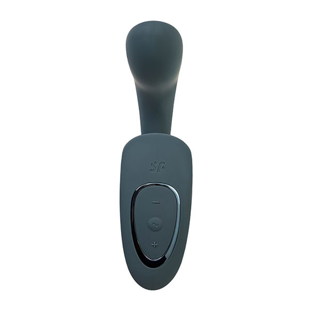 Темно-серый вибратор для G-стимуляции Satisfyer G for Goddess 1