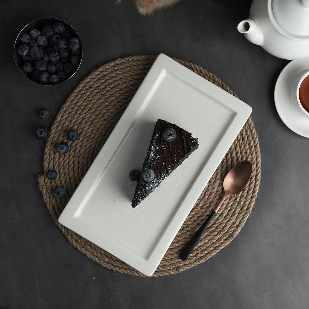 Блюдо прямоугольное 27*14,8 см h2 см   Noble [1]