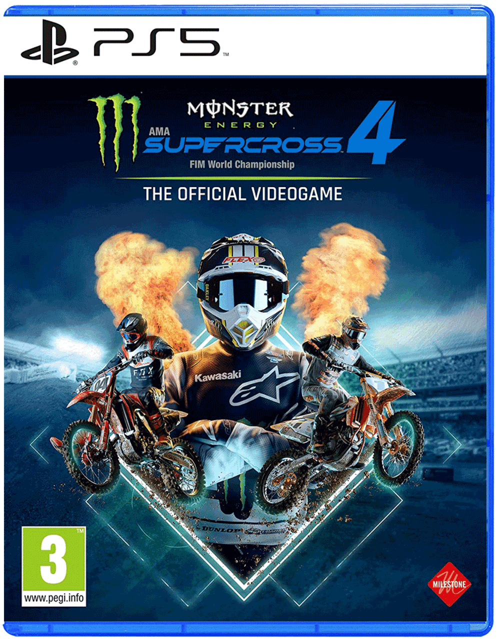 Monster Energy Supercross - The Official Videogame 4 [PS5, английская версия]