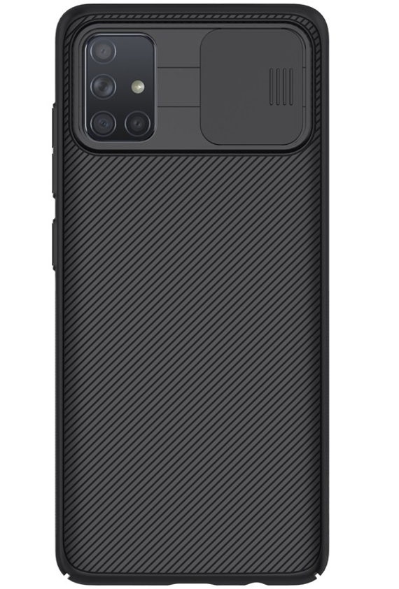 Чехол для смартфона Samsung Galaxy A71 от Nillkin серии CamShield Case с защитной крышкой для задней камеры