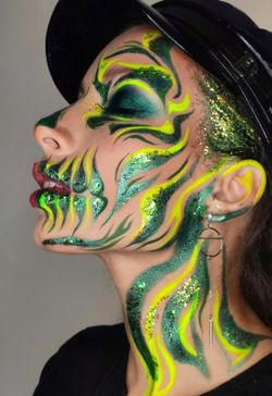 Арт-макияж на вечеринку, Halloween