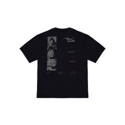 Футболка Nothomme Blue Retro Mountain Print Coolmax Pro T-Shirt "Twilight Black"