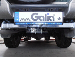 Фаркоп оцинкованный Galia N027A для Ford Maverick 1993-2000, Nissan Terrano 1993-2002(паспорт и сертификат в комплекте)(без электрики)