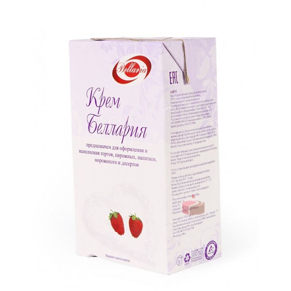 Растительные сливки Беллария 1л – купить за 295 ₽ | VeryBerryShop