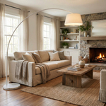 Citilux Арчи CL807010 Торшер с абажуром Белый