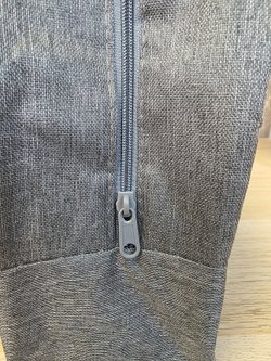 Термосумка для обеда, маленькая темно-серая 0331-2