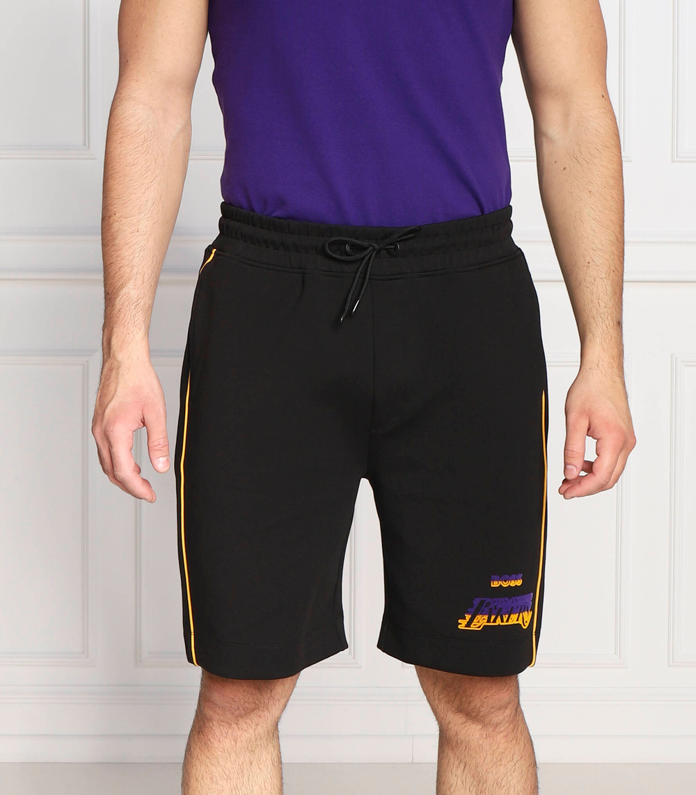 шорты boss x nba slam_2 BOSS ORANGE - черный(50477426)