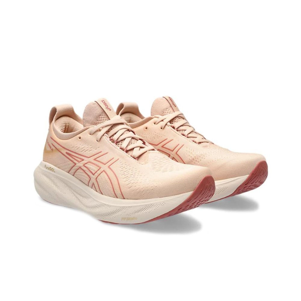 Женские кроссовки Asics Gel Nimbus 25 'Pale Apricot Light Garnet' 1012B356‑702