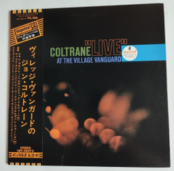 Винтажная виниловая пластинка LP John Coltrane Live At The Village Vanguard (Japan 1980)
