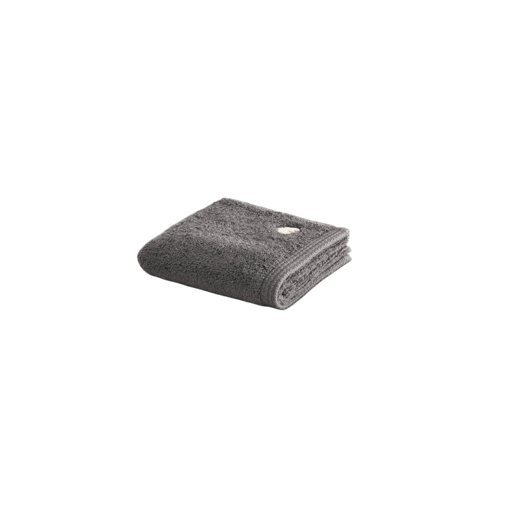 Полотенце из органического хлопка Pure Cotton 30х50 темно-серый
