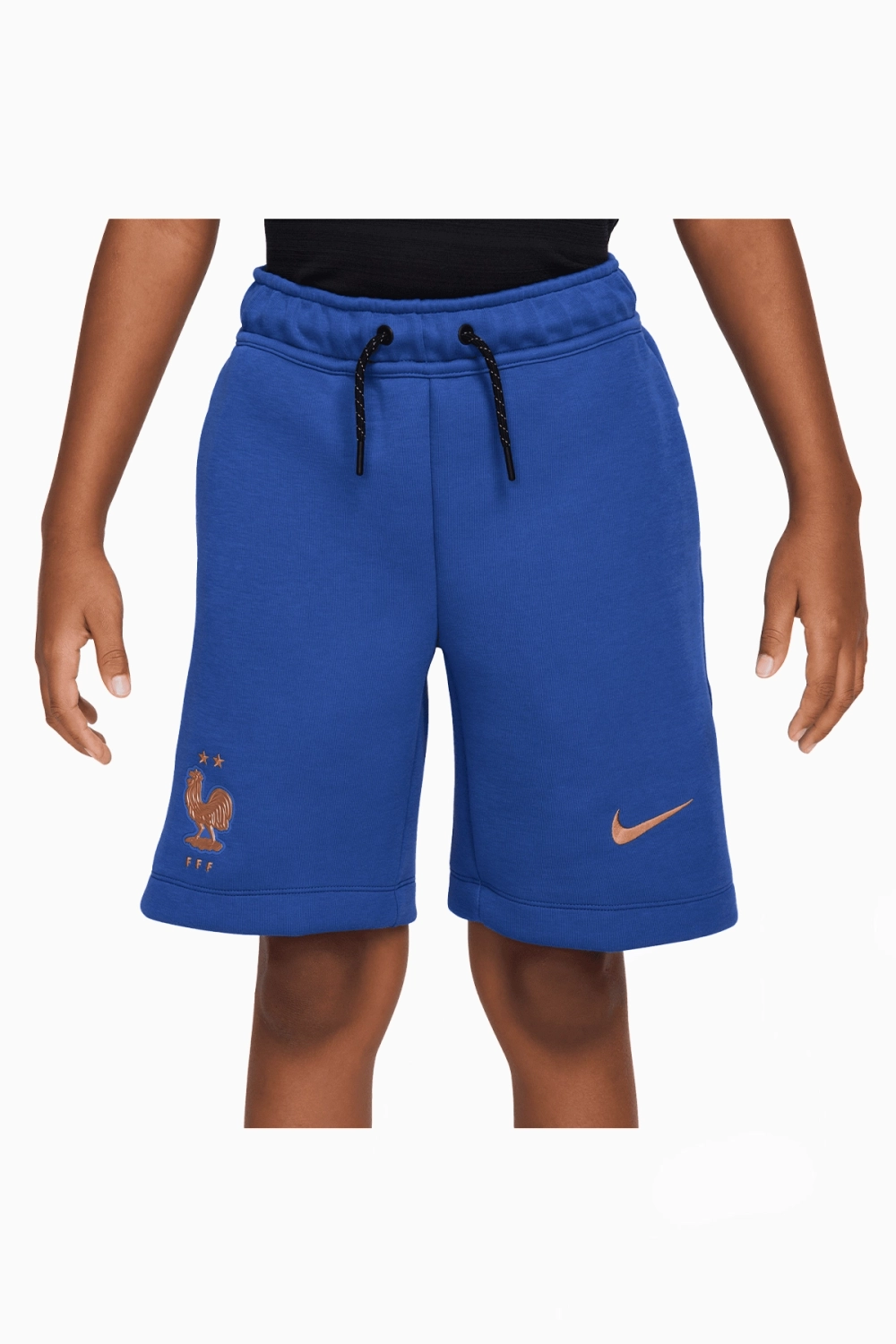 Шорты Nike France 2026 Tech Fleece Junior - синий