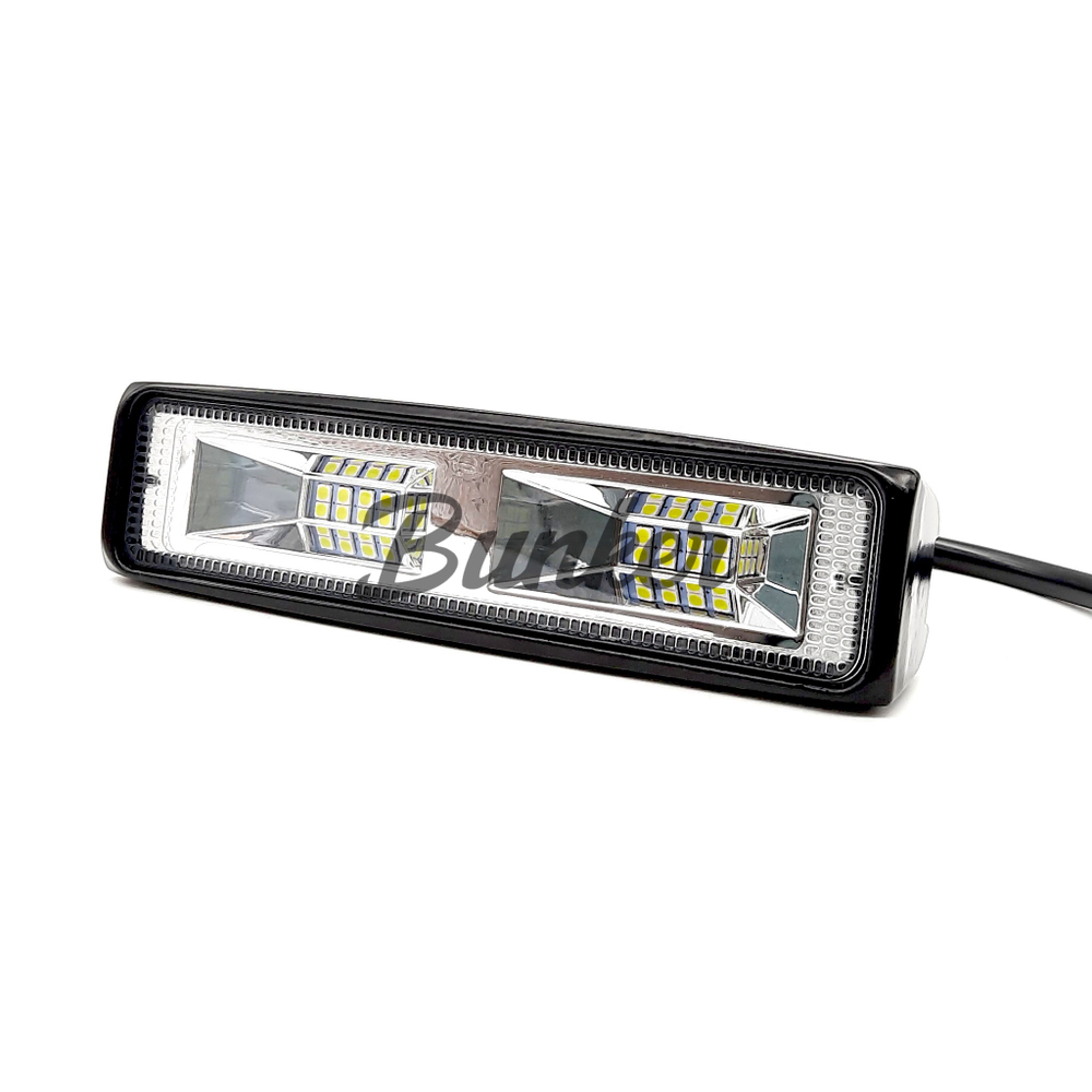 Cветодиодная фара LIGHTWAY 20W Flood (ближний свет) 16см (3030)