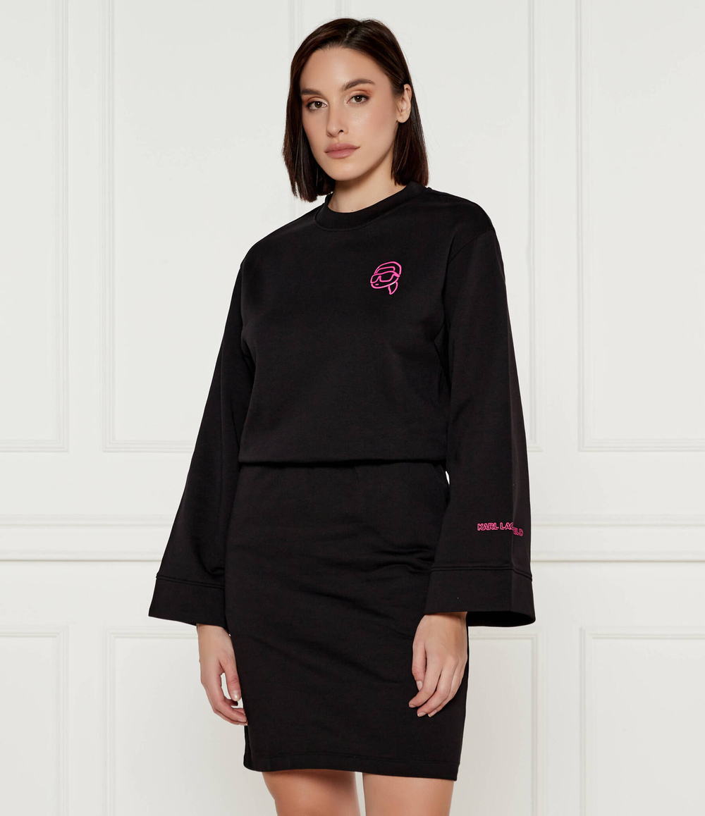 Платье ikonik 2.0 jelly Karl Lagerfeld - черный(246W1311)