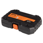 AFFIX (AF01917C) Набор торцевых головок с принадлежностями HEX 19 мм, 10-24 мм, 17 предметов