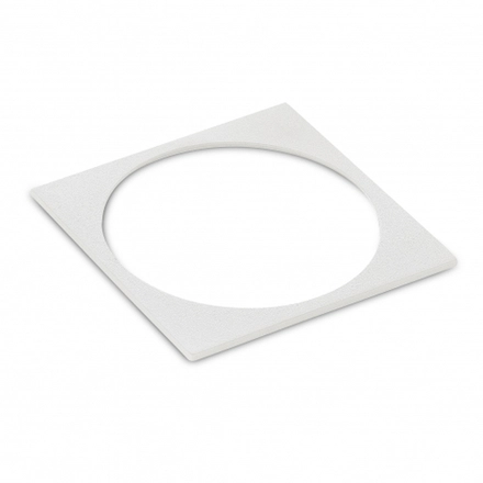 Декоративная одиночная рамка для светильника DL20761, 89х89х2.5, белая