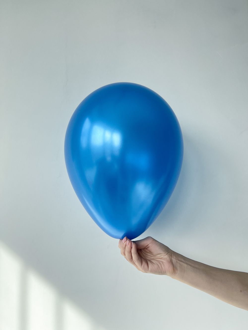 S Шар металлик 12" / 30 см  №19 синий (БГ-17) 