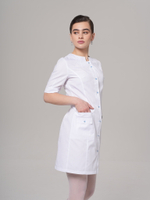 Халат медицинский женский | Х-102 ак 1/2 клеон проф