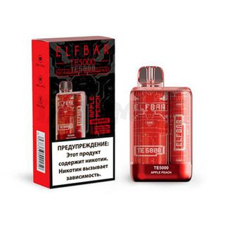 Купить Одноразовый Pod Elf Bar TE5000 - Яблоко Персик (5000 затяжек)