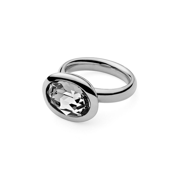 Кольцо Qudo Tivola Crystal 19 мм 631395 BW/S размер 19