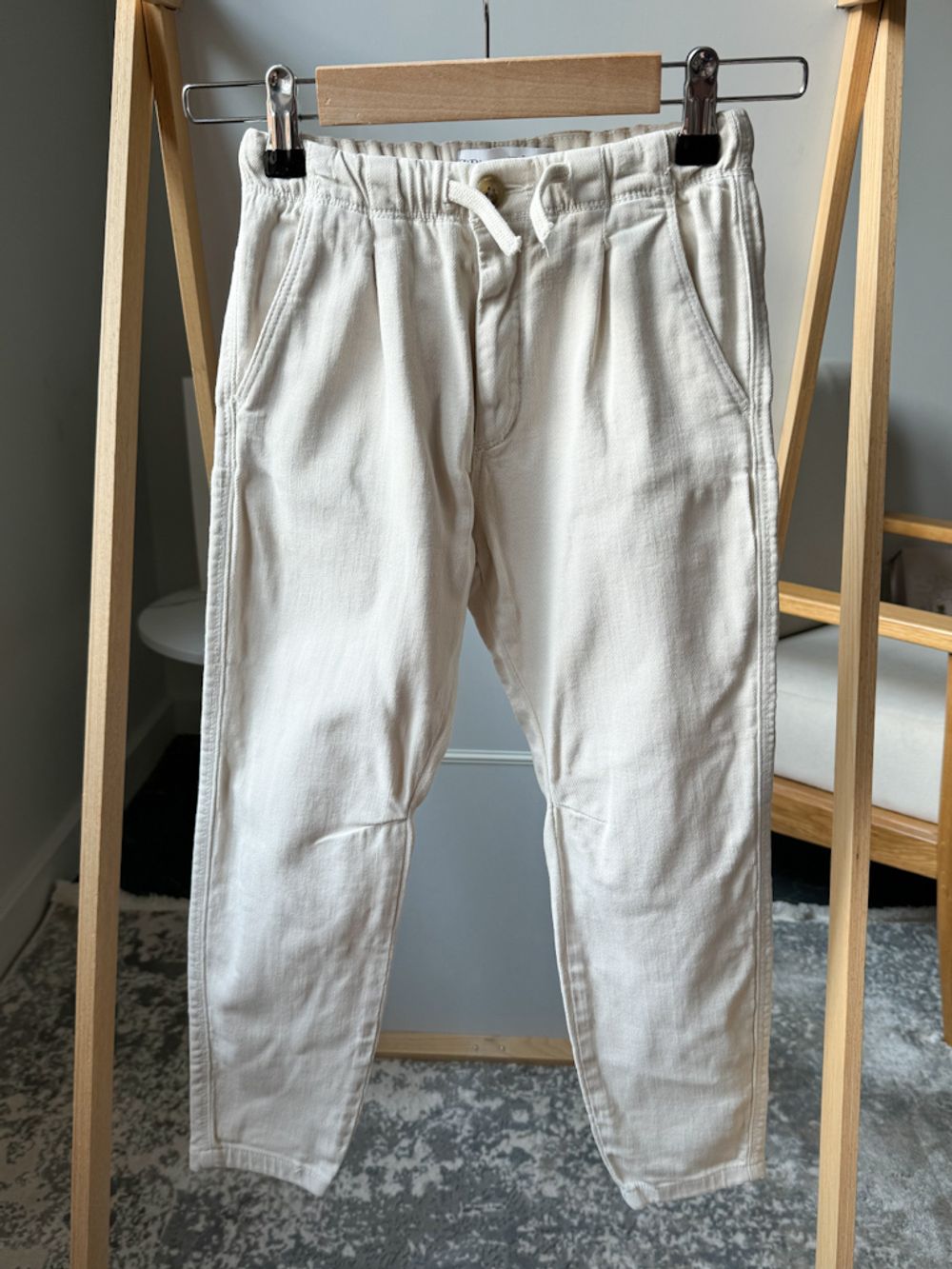 Хлопковые брюки Zara, 122