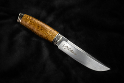 Охотничий нож Artemis M390 Satin светлая рукоять