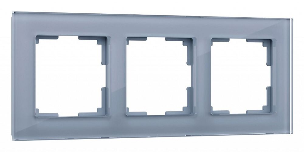 Рамка на 3 поста Werkel Favorit (серый) W0031115