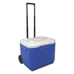 Контейнер изотермический Coleman 56.8л White/Blue Wheeled Hard Cooler 3000005152