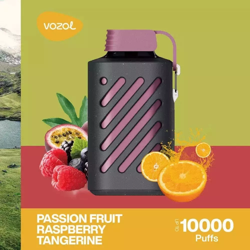 VOZOL GEAR 10000 - Passion Fruit Raspberry Tangerine (5% nic)