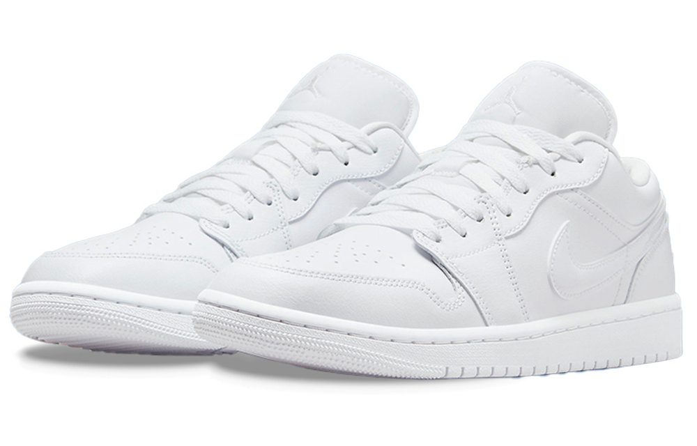 Кроссовки Jordan Air Jordan 1 Low "Triple White" (Женская размерная сетка)
