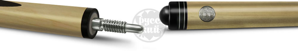 16-3-ПУЛ Кий Классика 6-запилов 2 РС, черн.граб/граб(РК)