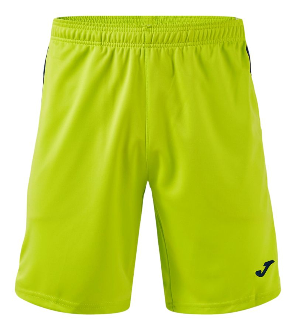 Мужские теннисные шорты Joma Terra Bermuda - lime/dark navy