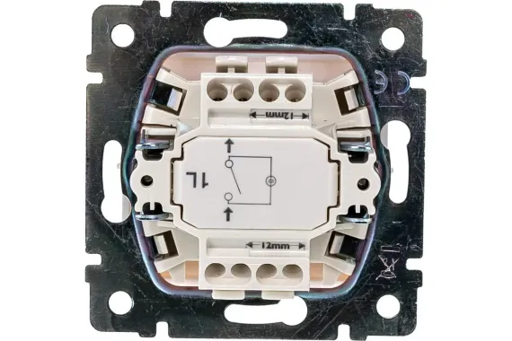 Выключатель Legrand Valena 1-клавишный с индикатором белый 00758
