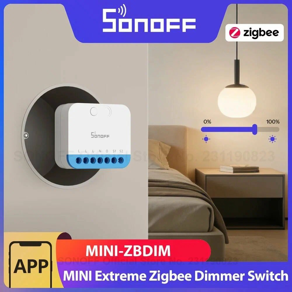 Zigbee димер SONOFF MINI-ZBDIM