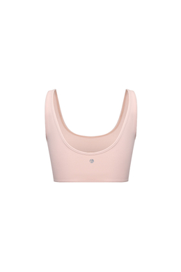 Топ с рельефными швами SPORT Пудра