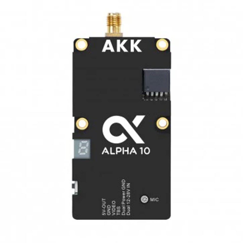 Alpha10 10W AKK VTX-4,9/5,8 GHz 80CH